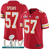 Youth Nike Chiefs 57 Breeland Speaks Red 2020 Super Bowl LIV Vapor Untouchable Limited Jersey,baseball caps,new era cap wholesale,wholesale hats